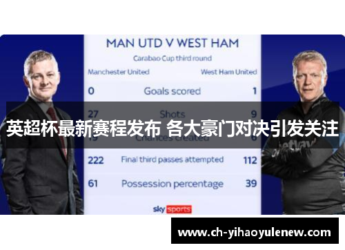 英超杯最新赛程发布 各大豪门对决引发关注